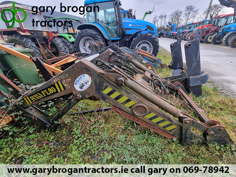 Rossmore Loader FL80 with Brackets To Suit Landini Blizzard Gary Brogan Tractor Sales
